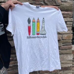 Billionaire Boys Club White Graphic T-Shirt
